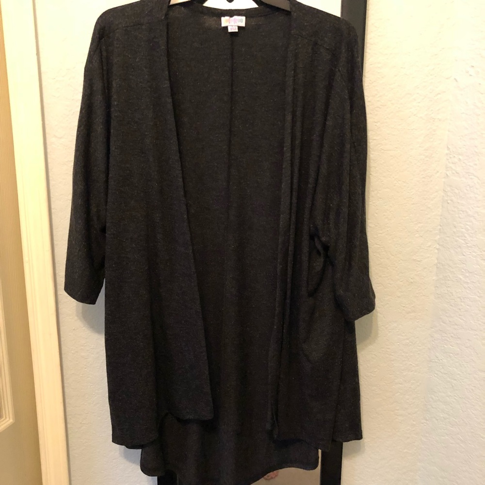 LuLaRoe Black Lindsay - Large